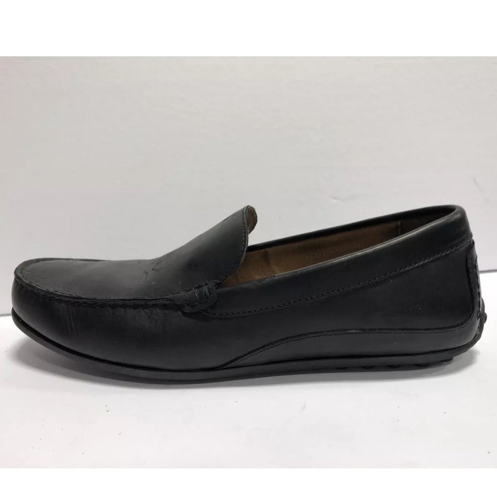 Florsheim Men’s Oval Venetian, Black Slip-On Loafers, Size 11 M.